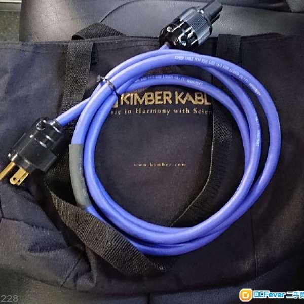 美國 Kimber cable PK14 原裝電源線