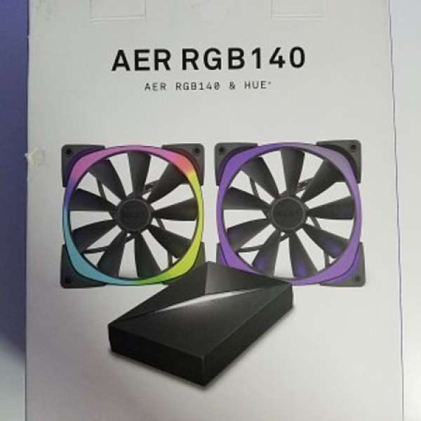 NZXT Aer RGB 140 & Hue+ 風扇連控制器