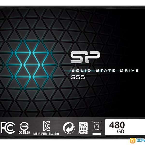 3x (全新)Silicon Power Slim S55 480GB 2.5" SATA3 6Gb/s SSD 固態硬碟