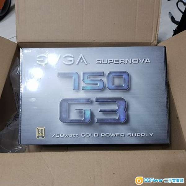 EVGA SuperNOVA 750W G3 80+ 金牌 火牛 全新 12年保養