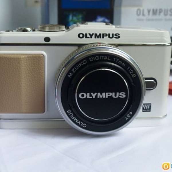 Olympus E-P3 with M.Zuiko 17mm f2.8 行货 95%新 白色