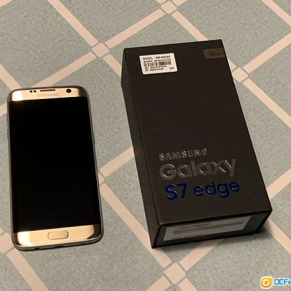 非常新淨 Samsung S7 edge 32gb Gold full set with Box