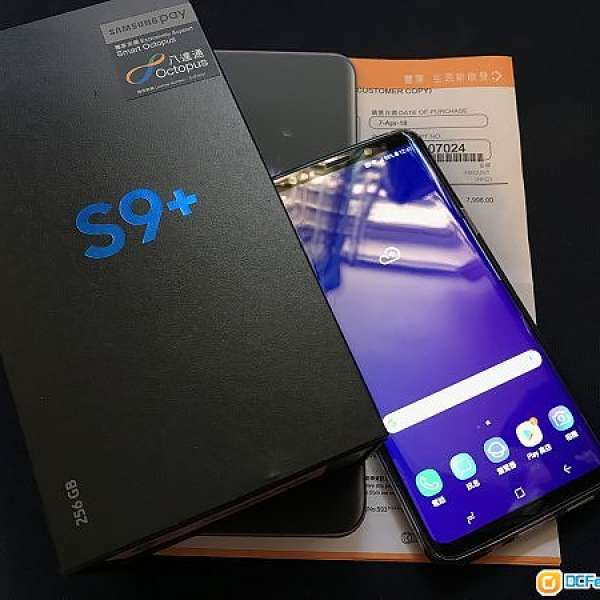 Samsung S9+256gb 黑色行貨近全新