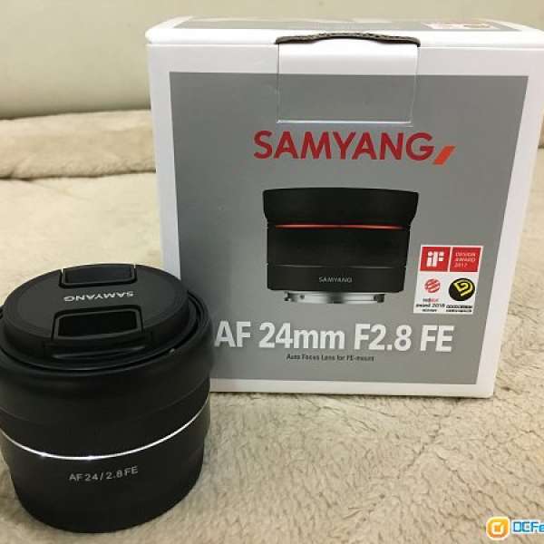 三陽光學 99.9%新 Samyang AF 24mm F2.8 FE 鏡頭