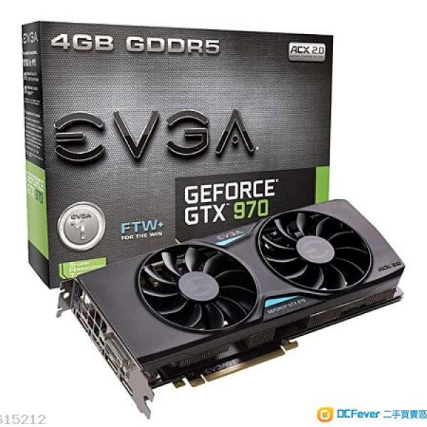 GeForce GTX 970 4GB FTW+