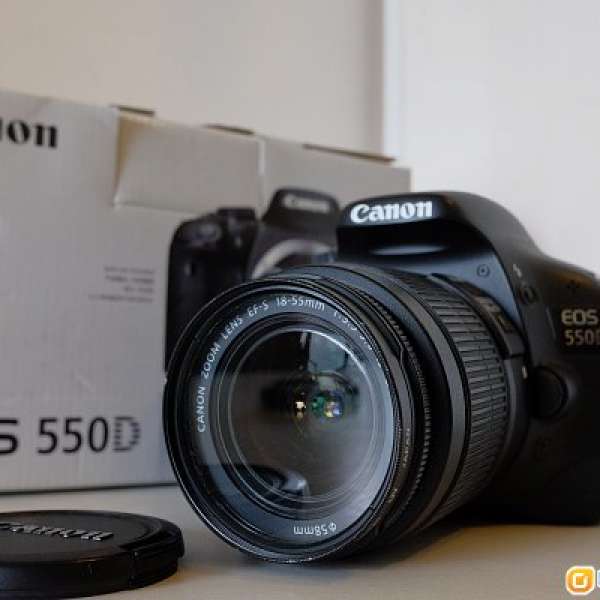 Canon EOS 550D + 18-55 IS II