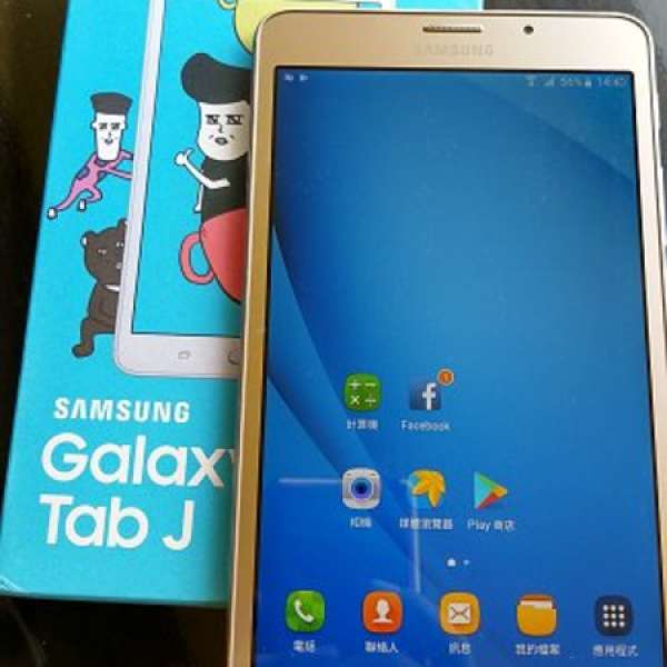 SAMSUNG Galaxy Tab J 7.0 4G LTE 雙卡 99% NEW