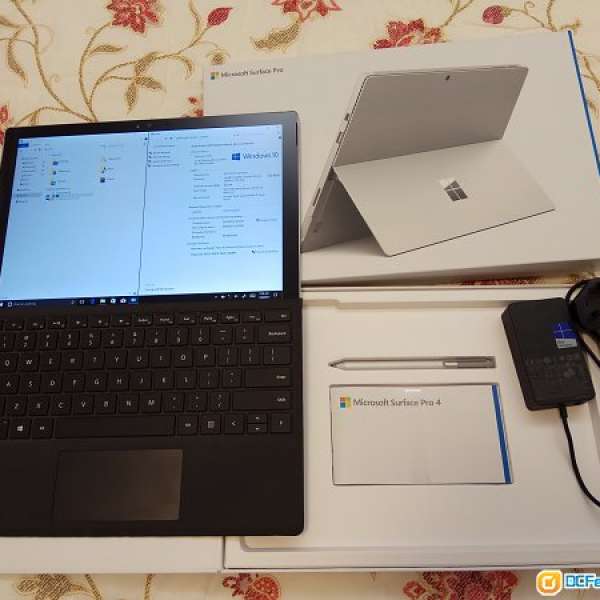 極新淨 Microsoft Surface Pro 4  (i5 / 256GB / 8GB) 有盒有筆有typecover