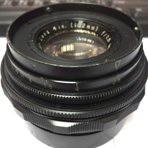 Rare Kodak Ektar 4inch f2.8 Military Hasselblad mount