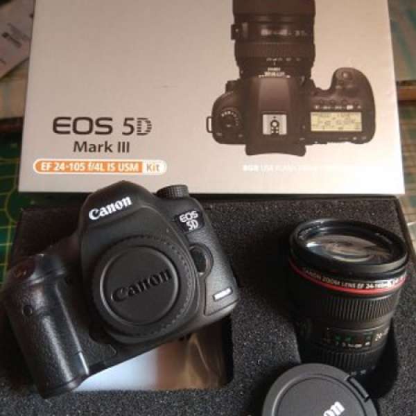 全新 Canon eos 5d mark lll + EF 24-105 kit 造型手指，8GB