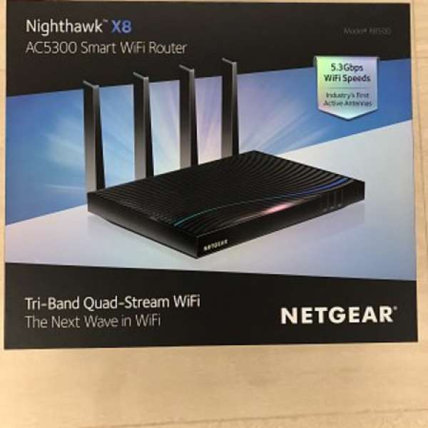 Netgear X8 R8500 AC5300 router 99% 新
