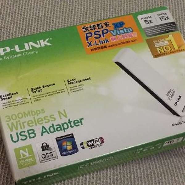 TP-LINK - TL-WN821N 300Mbps Wireless N USB Adapter
