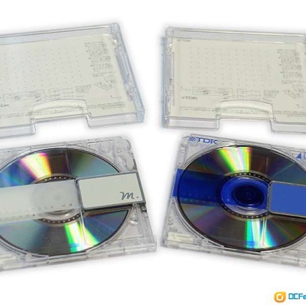 TDK 可錄音 recordable blank Mini Disc MD 碟 80分鐘