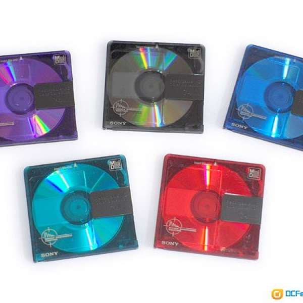 Sony 可錄音 recordable blank Mini Disc MD 碟 74分鐘