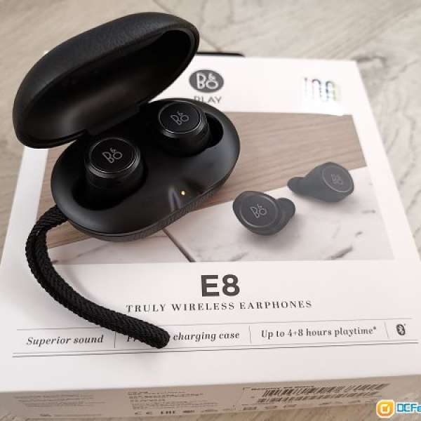 95% New B&O E8 Truly Wireless Black 行貨冇保