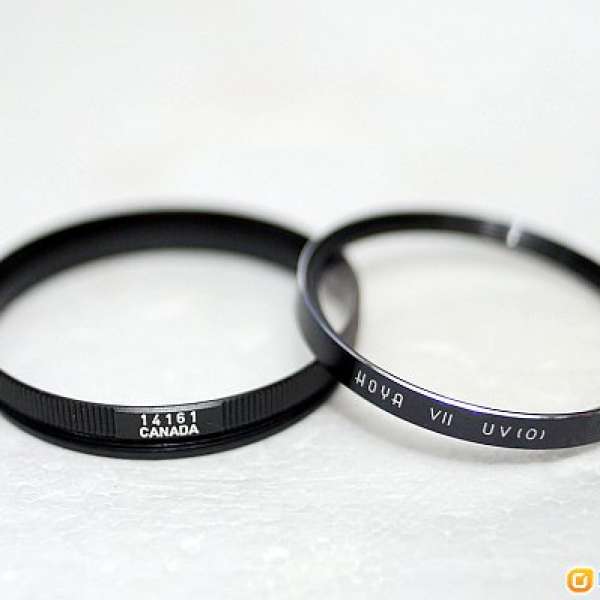 大頭狗 Leica 14161 Ring, Hoya UV Filter for Summicron 90mm, (90%New)