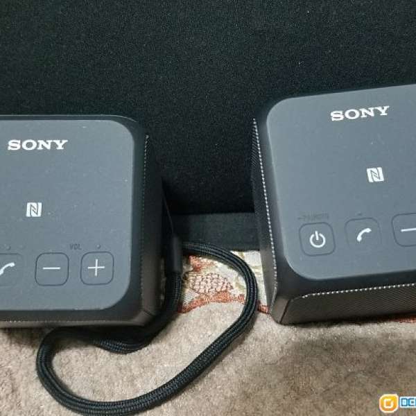 95%新 Sony SRS-X11 立體聲喇叭 一對 黑色 Black Color 骰仔