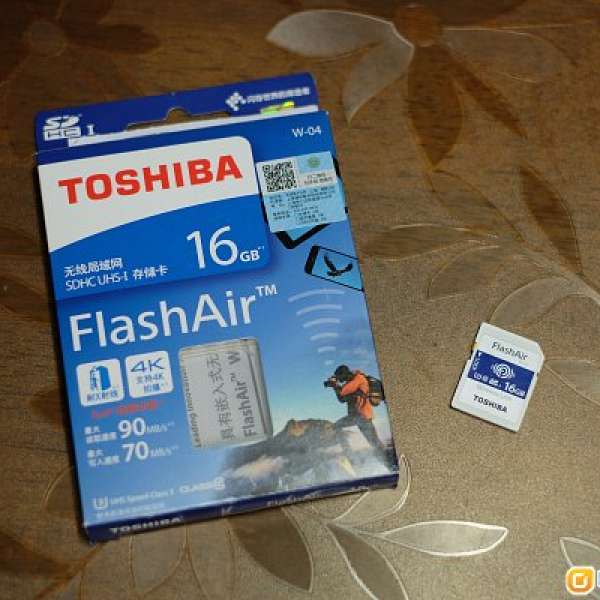 Toshiba 16gb wifi sd card