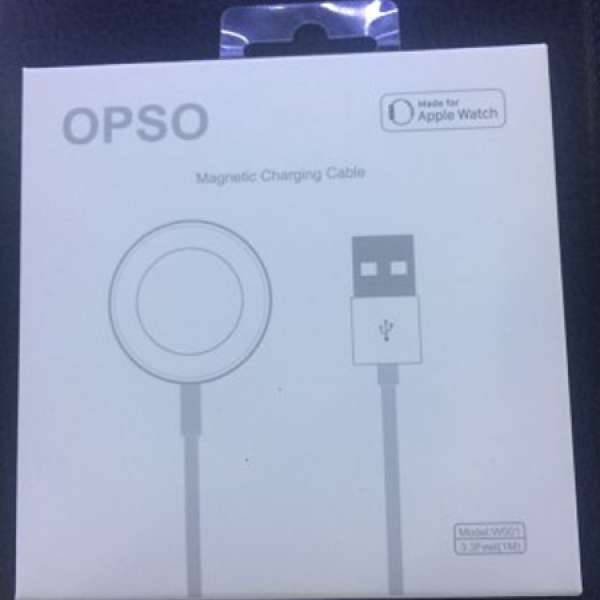 正品OPSO magnetic charging cable for Apple watch 蘋果手表充電線