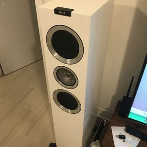 KEF R700 白色 座地 喇叭 white speaker