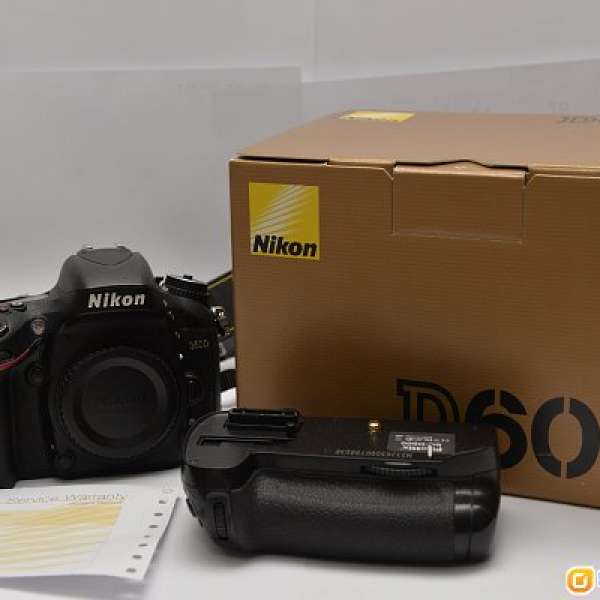 Nikon D600 9成新 + Phottix直度 行貨有單