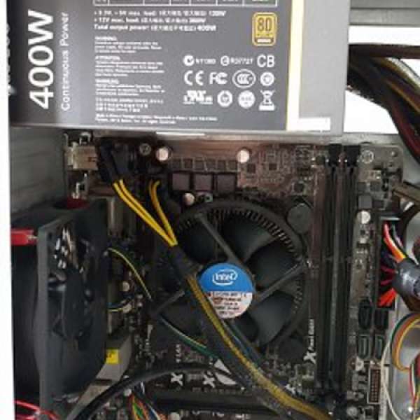 Intel i5 4440 + Asrock H81M-DGS + Antec 400W