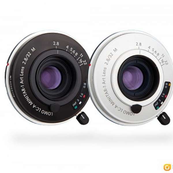 Lomo LC-A MINITAR-1 Art Lens (M Mount) 2.8/32 (銀色)