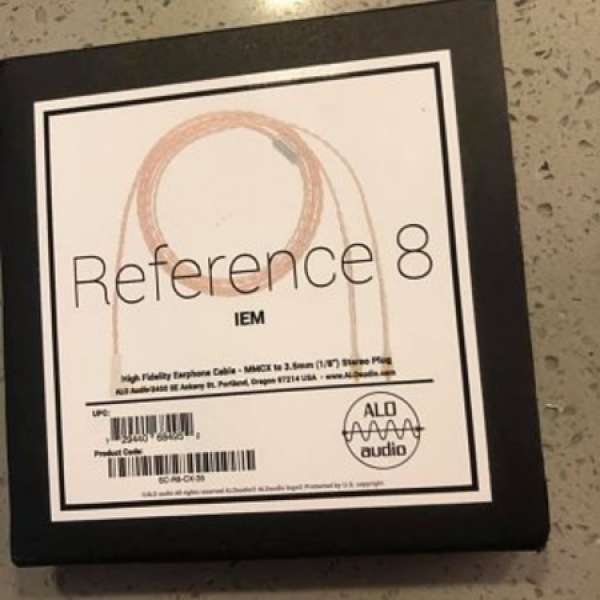 ALO Audio Reference 8 MMCX 3.5mm升級線