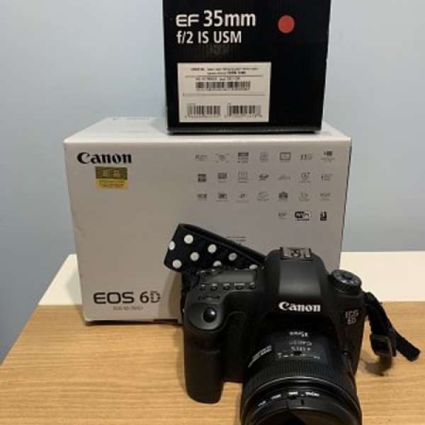 Canon 6D 99% new 有盒 配件齊 canon 35mm f2 IS