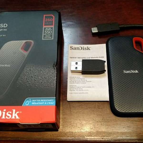 SanDisk Extreme Portable SSD 250GB