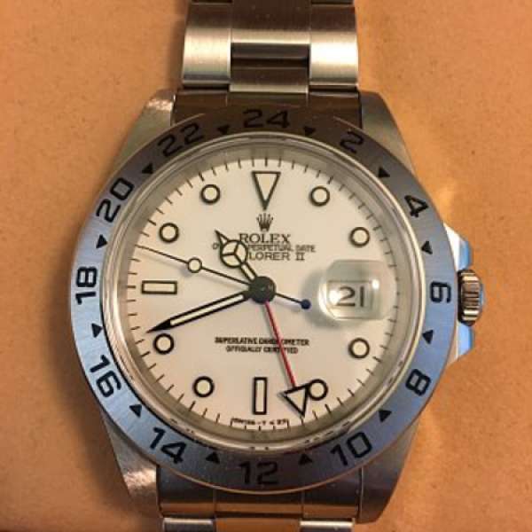 Rolex Explorer 2 #16570 (T25 White Dial)