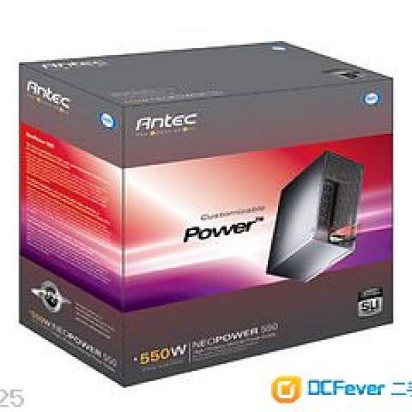 Antec 絕版全新 NeoPower Semi-modular 550W Power Supply