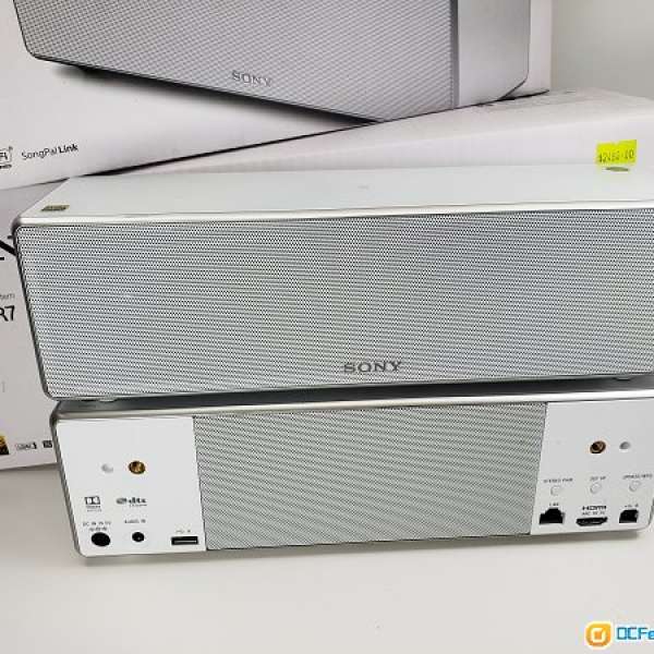 Sony SRS-ZR7白色有源Hi-Res喇叭一對, 支援無線Stereo/Multiroom