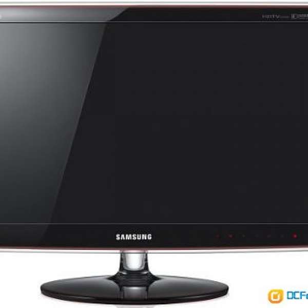 全新Samsung SyncMaster P2370HD 内置TV功能,HDMI,DVI,VGA,色差,AV,遥控器,可接駁PS...