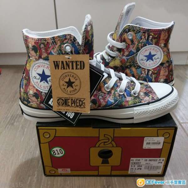 Converse All Star 1970s 100th x One Piece PT HI Japan Limited
