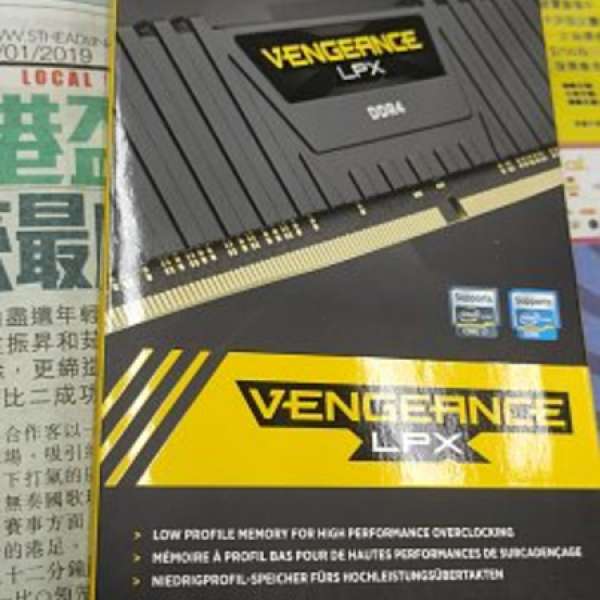 行貨Corsair Vengeance LPX DDR4 3000MHz C15 16GB Kit (2x8GB)