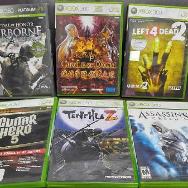 xbox 360 6 games