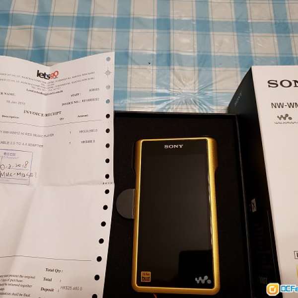 SONY NW-WM1Z 金磚