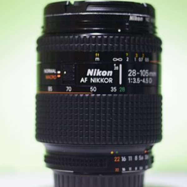 90% New Nikon 28-105 D 帶微距