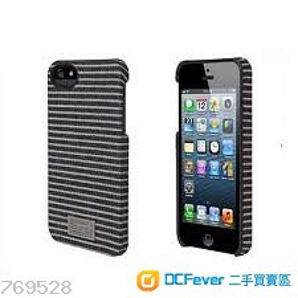 HEX Core case for iPhone 5-black/grey strip美國名牌 手機套。$125/3個
