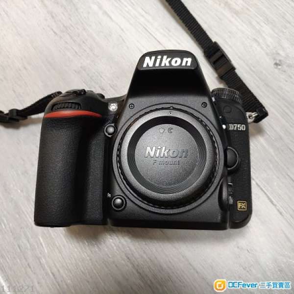 Nikon D750 淨 body 超新淨， SC少於4650