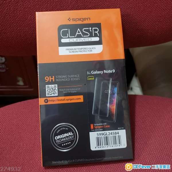 全新Spigen Samsung Note 9 玻璃貼