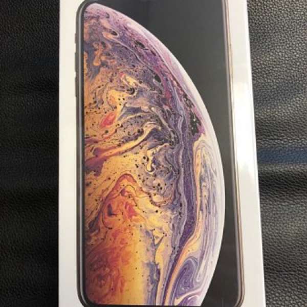 100% New IPhone XS Max 64G Gold 未開封