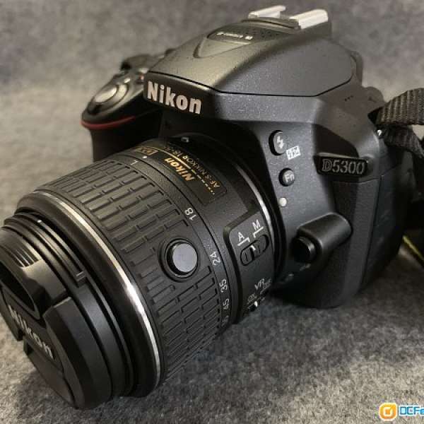 NIKON D5300 18-55 VR II 套裝 首款內置 Wi-Fi 及 GPS 的數碼單鏡反光相機