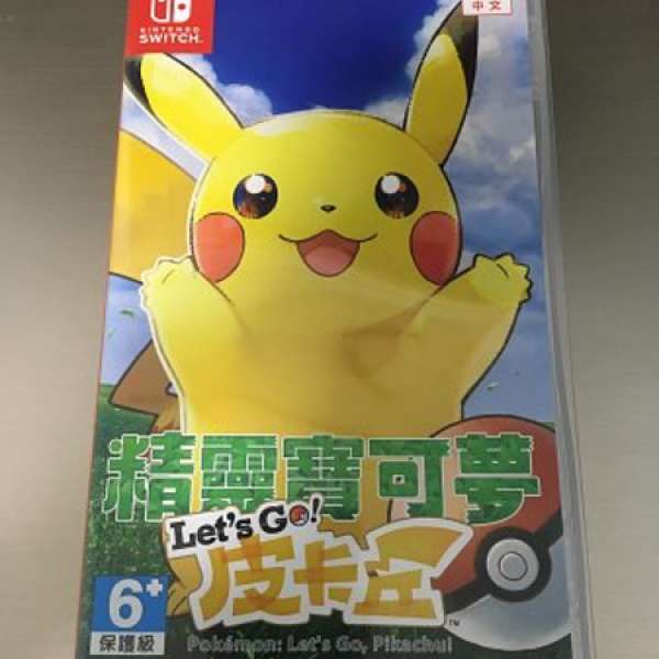 Switch Pokemon let’s go 比卡超版