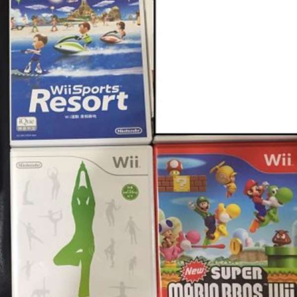 Wii Game 2隻 原裝正版 90%新 (1隻$80，2隻$150)