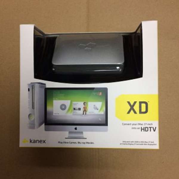 原裝正品kanex XD imac 27吋HDTV轉換器藍光DVD玩PS3/Xbox360遊戲