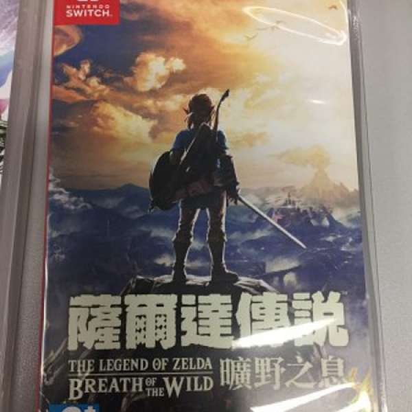 Nintendo Switch Zelda 蕯爾達傳說 中文版