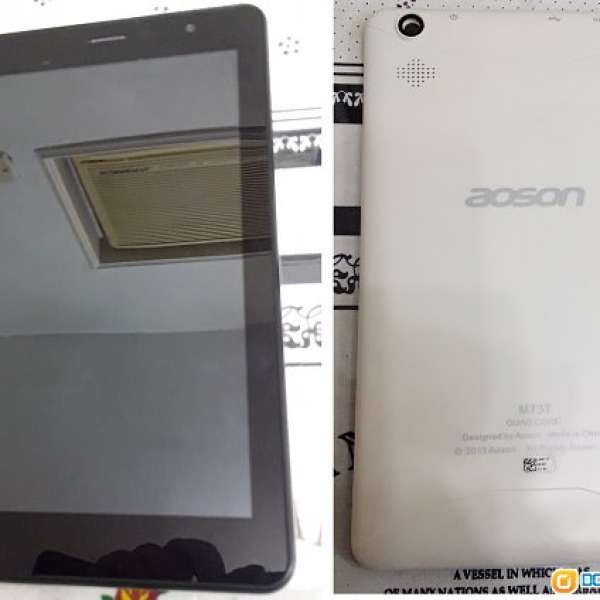 有問題 平板 2部      AOSON 7吋   ,    Acer iconia tab 10吋
