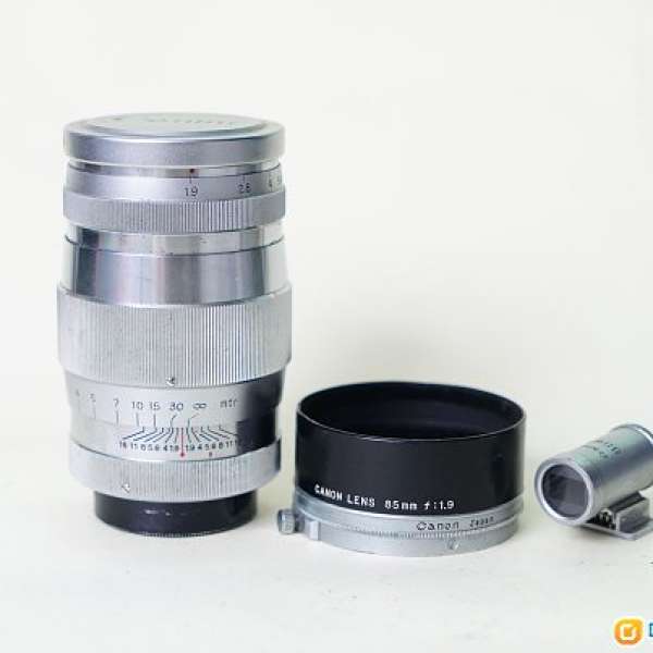 Canon 85mm f/1.9 MK I ltm (L39 Leica screw mount)